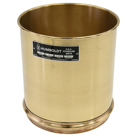 Humboldt 5JCL0 Wet Washing Sieve, 8 In, No 200,8 In Deep