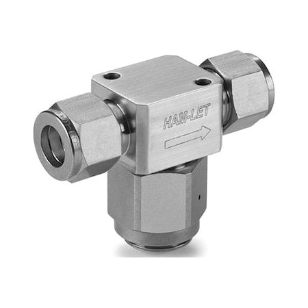 HAM-LET H-600R-SS-L-8MM-LE SSInlineStrainer, 215/32 in L, 6,000 psi