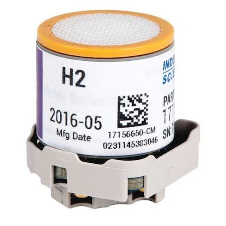 Industrial Scientific 17156650-C Gas Detector Sensor, Electrochem, H2