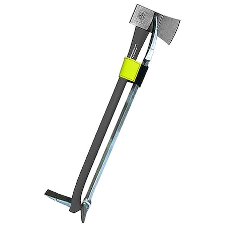 Leatherhead Tools K-30B-UFB-8 Halligan with Handle, Black, Deer Hoof