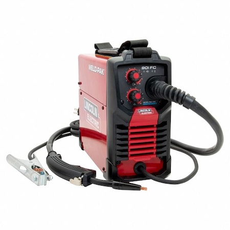 Lincoln Electric K5255-1 Flux-Cored Welder, WELD-PAK 90i FC, Single-Phase, 120V AC