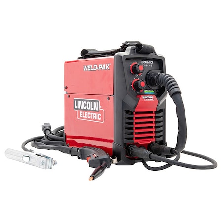 Lincoln Electric K5256-1 MIG Welder, WELD-PAK 90i MIG, Single-Phase, 120V AC