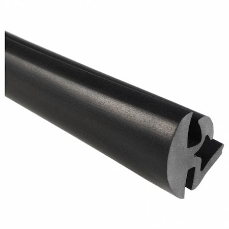 Trim-LOK LK1663-100 Locking Gasket, Black, EPDM, 100 ft L