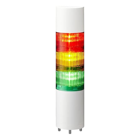 Patlite LR6-302WJBW-RYG Tower Light Assemblies