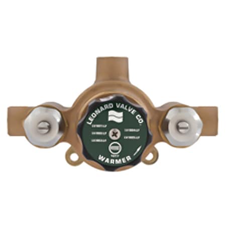Leonard Valve LV-981A-LF-BDT-RF Wax Master Mixing Valve, 3/4 in Inlet