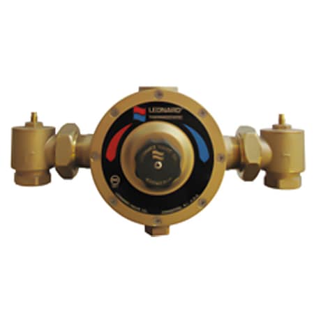Leonard Valve LV-983-LF-BDT-RF Wax Master Mixing Valve, 1 1/4 in Inlet