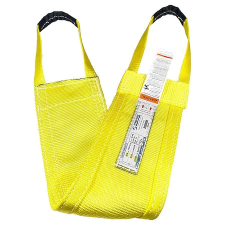 Stren-Flex LB2-912P-16 Web Sling, Flat Eye, 16 ft L