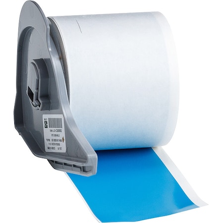 Brady M7C-2000-595-LB Continuous Label Stock, Light Blue, Gloss