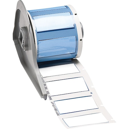 Brady M7-500-175-7641 SleeveLabel, White, Polyolefin, 1-3/4 in W