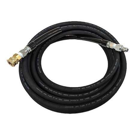 Continental NPK-6K038-25-QC Pressure Washer Hose, 25 ft, Nitrile
