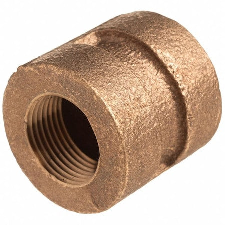 USA Industrials ZUSA-PF-15529 Straight Brass Brass Class 250 Pipe Fittings, 2 in Female NPT X 2 in Female NPT