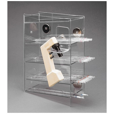 Poltex PGSERPIP4-M-BRK Serological Pipette Holder 4-Pocket, PETG