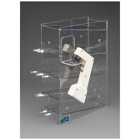 Poltex PGSERPIP4-T-BRK Serological Pipette Holder 4-Pocket, PETG