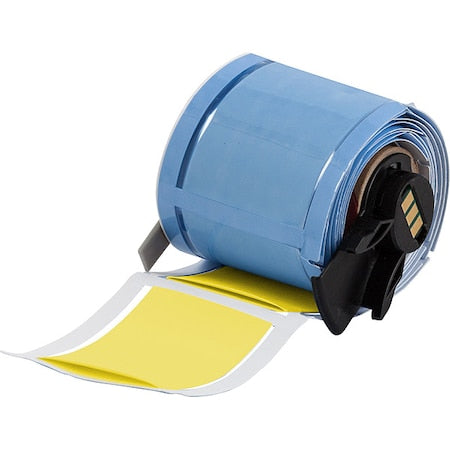 Brady M6-1000-2-342-YL-R Sleeve Label, Yellow, Polyolefin, 2 in W