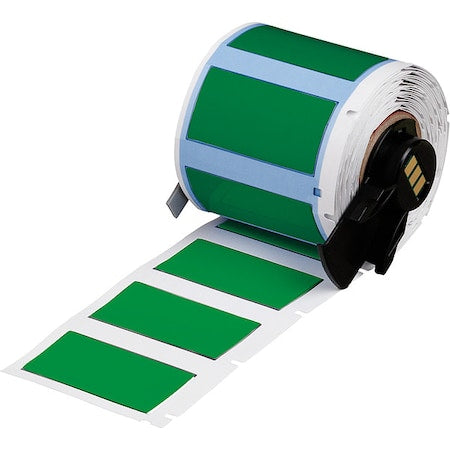 Brady M6-500-175-342-GR SleeveLabel, Green, Polyolefin, 1-3/4 in W