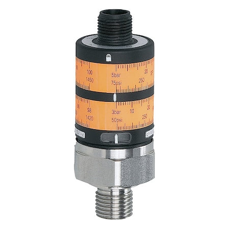 IFM PK6224 Pressure Switch, Standard, 2SPST, 1/4