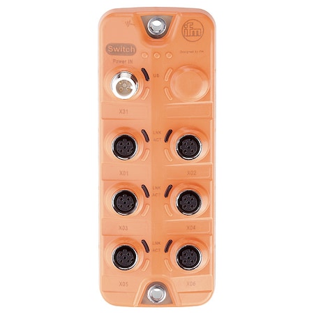 IFM AL3050 Ethernet Switch, M12 Connections, IP67