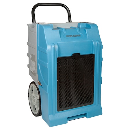 Puraero PA-70-LGR PortableDehumidifier, 115V AC, 2000sqft