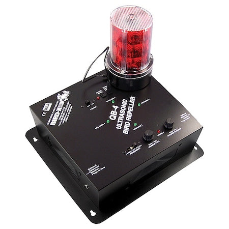 Bird-X QB4+S Electronic Bird Repeller, 12 in H, 12 in W