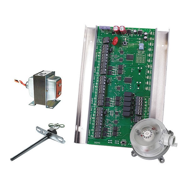 ZP3-HCMS-ESP-KIT Io Hvac Controls Zone panel, 3 zone 2H/2C with integrated ESP kit
