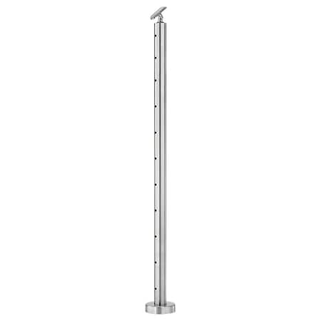 Lavi Industries 49-C424/42/F/B/E/AS Cable Rail End, SS, 42