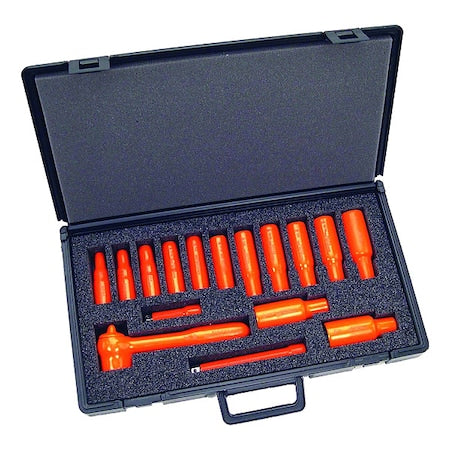Salisbury S104 3/8 in Drive SAE, 16 pcs