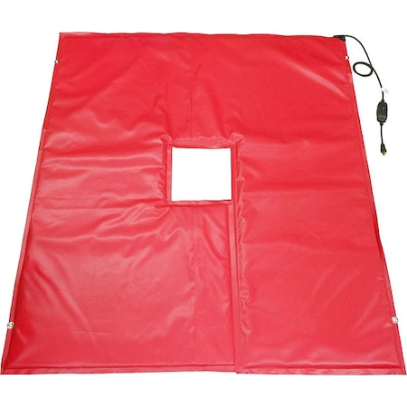 Flexotherm HVB-A-11-500-078-069-00-G-70 Utility Pole Heated Blanket, 6.5', 120V AC