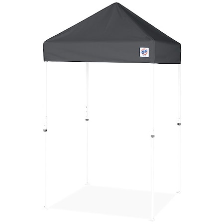 E-Z UP VU2STL05KFWHTSG Shelter, Gray, 5 ft W, 5 ft L