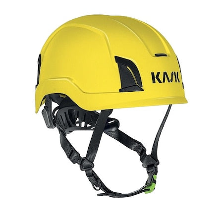 Kask WHE00097-202 Safety Helmet, Polystyrene, HDPE, Type 1, Class E, Type 2, Class E, Yellow