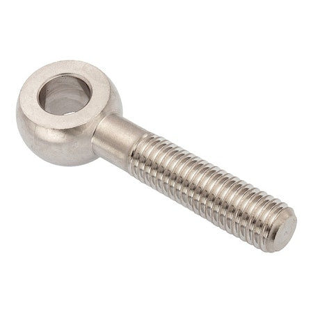 Ampg ZEBM24X100 Fixed Rod End, Stainless Steel, Plain, M24-3.00 Thrd Sz, 68 mm Thrd Lg
