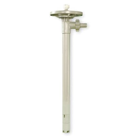 DAYTON 1DLL2 Repl Drum Pump Tube, Polypropylene