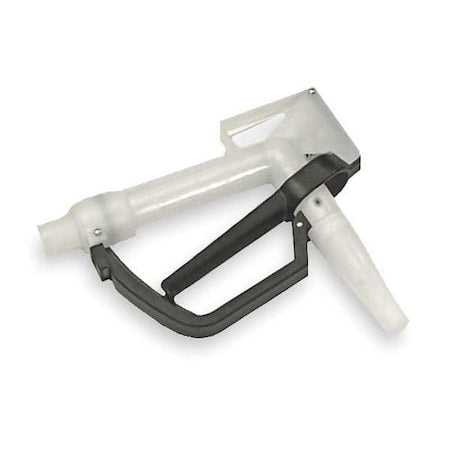 DAYTON 1DLU4 Drum Pump Nozzle, White, PVDF Spout