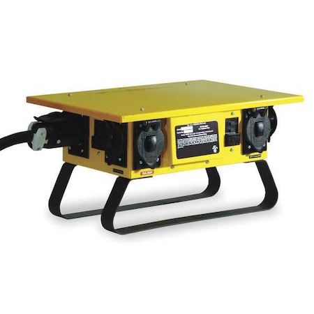 Hubbell Wiring Device-Kellems TPDL Power Distribution Box, 50 AC, (6) L5-20R