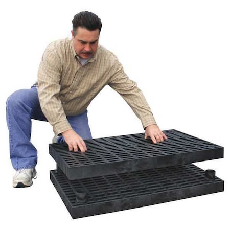 ADD-A-Level A6636B Work Platform Base Unit, Stackable, Plastic