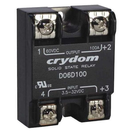 Crydom D06D60 Solid State Relay, 1 Phase, Screw Clamp, Panel, MOSFET