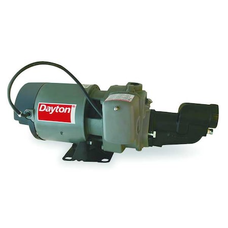 DAYTON 1D874 Pump, Jet, Shallow Well