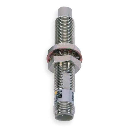 Omron E2E2-X10Y1-M4 Cylindrical, Inductive Proximity Sensor, 30 mm Dia., Brass, M12, 2 Wires, Shielded