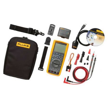 Fluke FLUKE-289/FVF Digital Multimeter, 1,000 V Max DC, 0 V Max AC, TRMS, 50,000 Instrument Counts