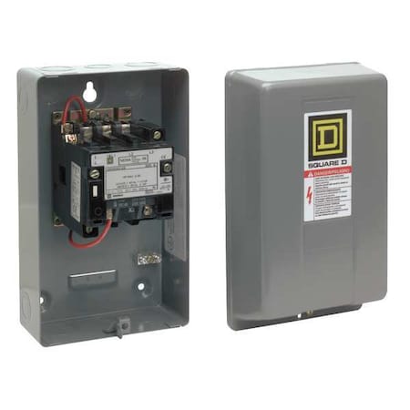 Square D 8502SEG2V02S 120V AC Non-Reversing Magnetic Contactor 3P 90A NEMA 3