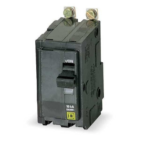 Square D QOB290VH Miniature Circuit Breaker, QO Series, 90A, 2 Pole, 120/240V AC, 22kA at 120/240V AC