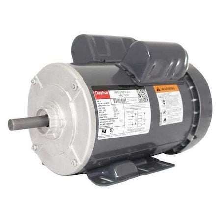 DAYTON 1K067BG Capacitor-Start/Run General Purpose Motor, 2 hp HP, 115/208-230V AC Voltage, 56H Frame