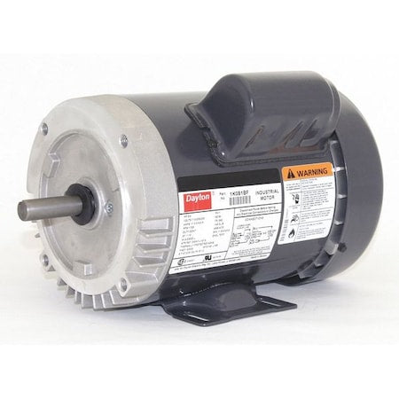 DAYTON 1K081 Capacitor-Start General Purpose Motor, 3/4 hp HP, 115/208-230V AC Voltage, 56C Frame