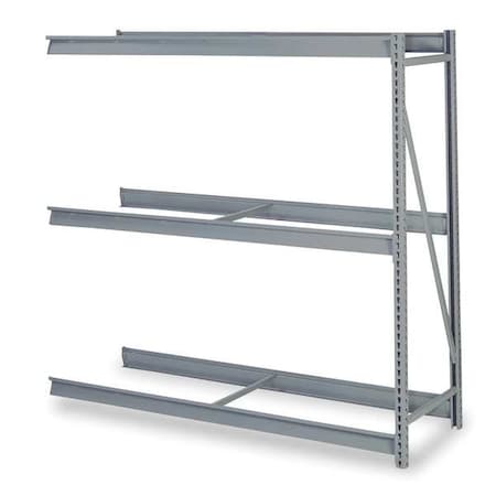 Lyon DD67113 Add-On Bulk Storage Rack, 36 in D, 48 in W, 3 Shelves, Dove Gray
