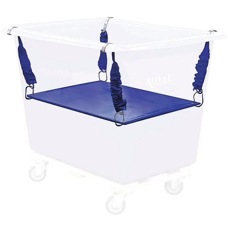 Royal Basket Trucks G06-BBX-PSN Poly Spring Lift Kit, 6 Bu, Blue