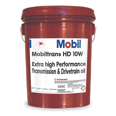 Mobil 128143 Drive Train Transmission Oil, 5 gal Sz