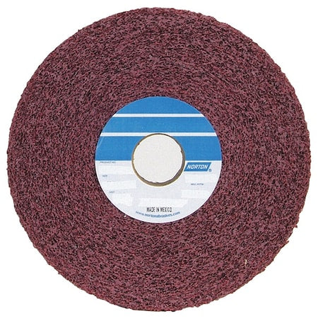 Norton Abrasives 66261007831 Convolute Wheel, Metal Finishng, 8x1x3, MED