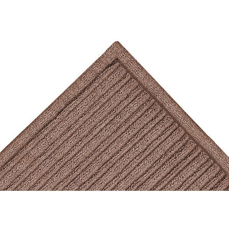 Notrax 161S0046BR Entrance Mat, Polypropylene, 3/8 in Thick, Brown, 4 ft W x 6 ft L