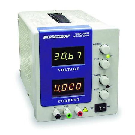 B&K Precision 1735A DC Power Supply, 0-30 Volts, 0-3 Amps
