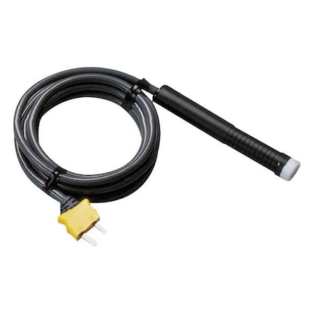 Fluke 80PK-3A Temperature Probe, Mini Plug, Type K