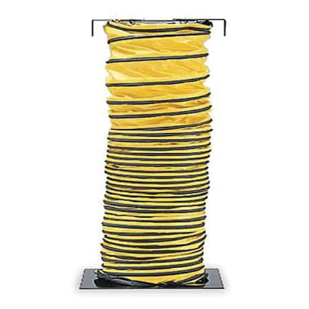 Allegro Industries 9650-25 Ventilation Duct, 25 ft., Black/Yellow
